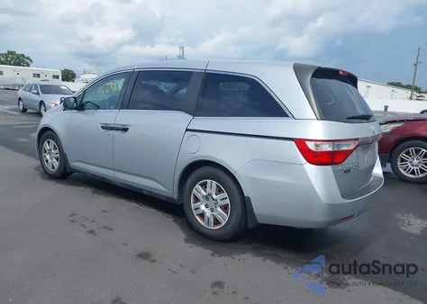 2012 Honda Odyssey Lx из США, поврежденный, VIN 5FNRL5H20CB061226